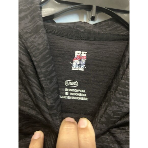 Arizona Diamondbacks TEAM ISSUED MAJESTIC Heather Black Hoodie Size Large Unisex - Picture 4 of 5